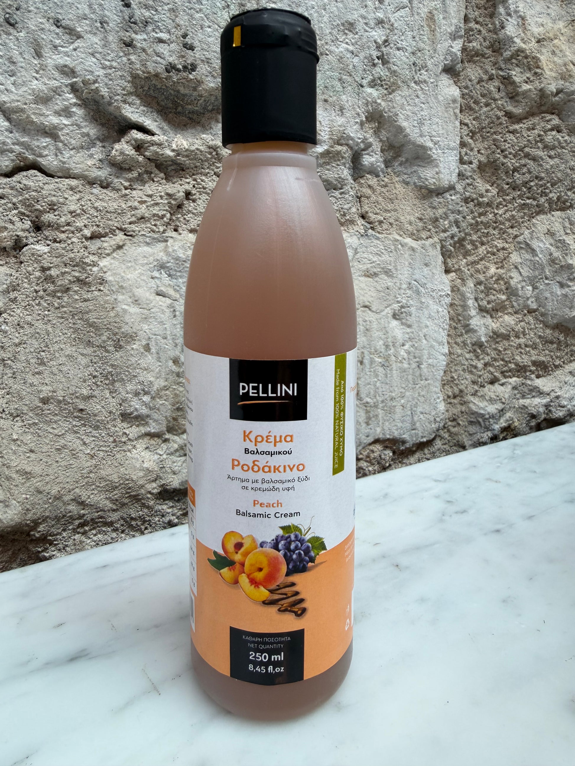 Virsiku valge balsamico kaste 250ml